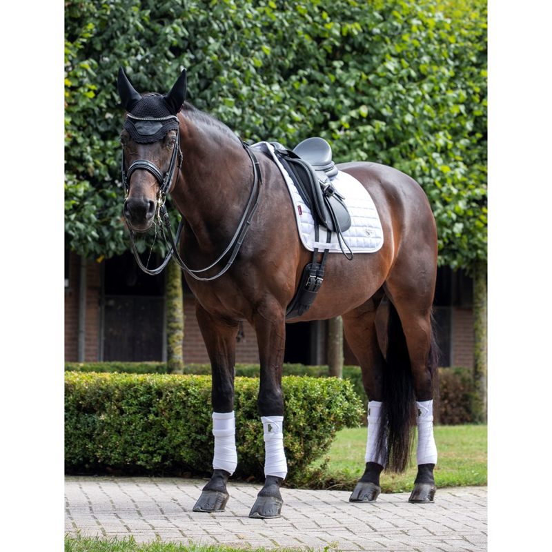 LeMieux Loire Classic Dressage Square - White-1